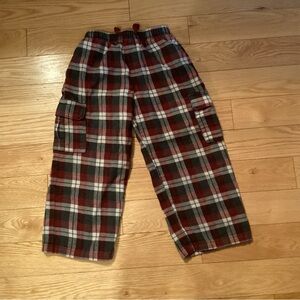 Vintage kids cozy Flannel lounge Pants side 5/6